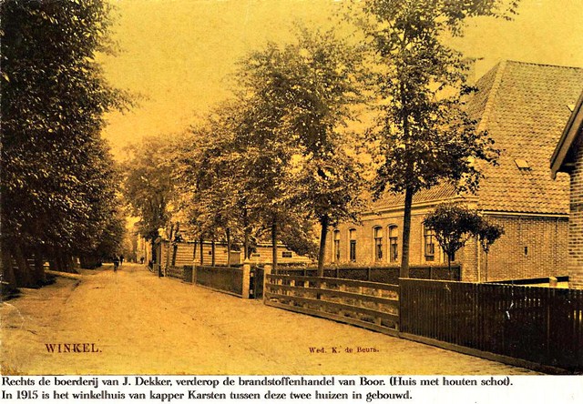 115 Boerderij van J. Dekker nu P. Dekkerstraat. 1908  640x480