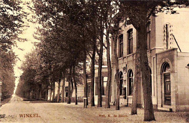 266 Bosstraat. Postkantoor.  1909  640x480