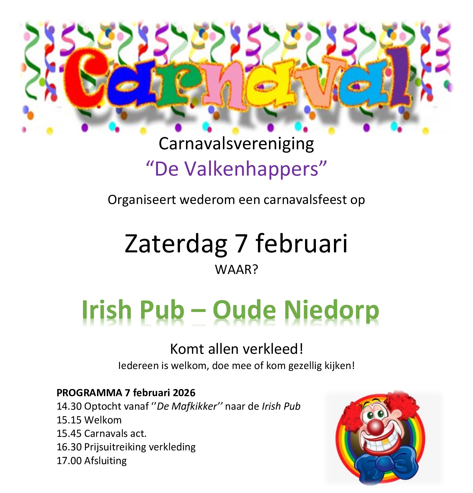 2026 carnaval Agenda 1 bbb