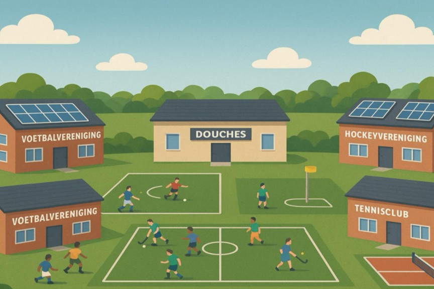 Gemeenteraad geïnformeerd over toekomst sportaccommodatiesbbb