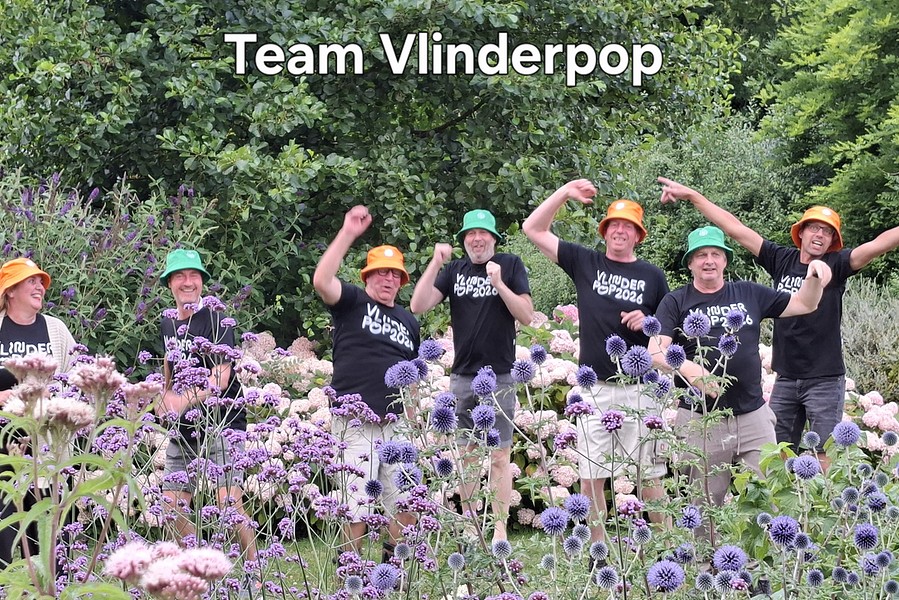 Vlinderpop team feestbbvv BorderMaker