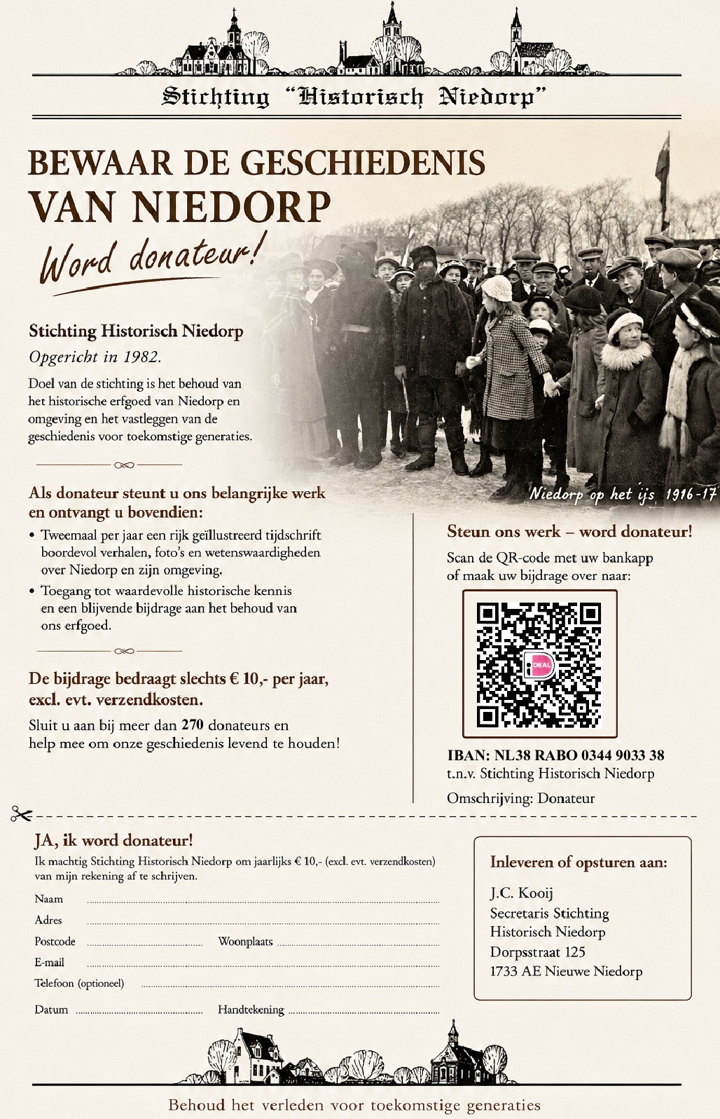 Stichting Historisch Niedorp QR code 9 8 2026 2
