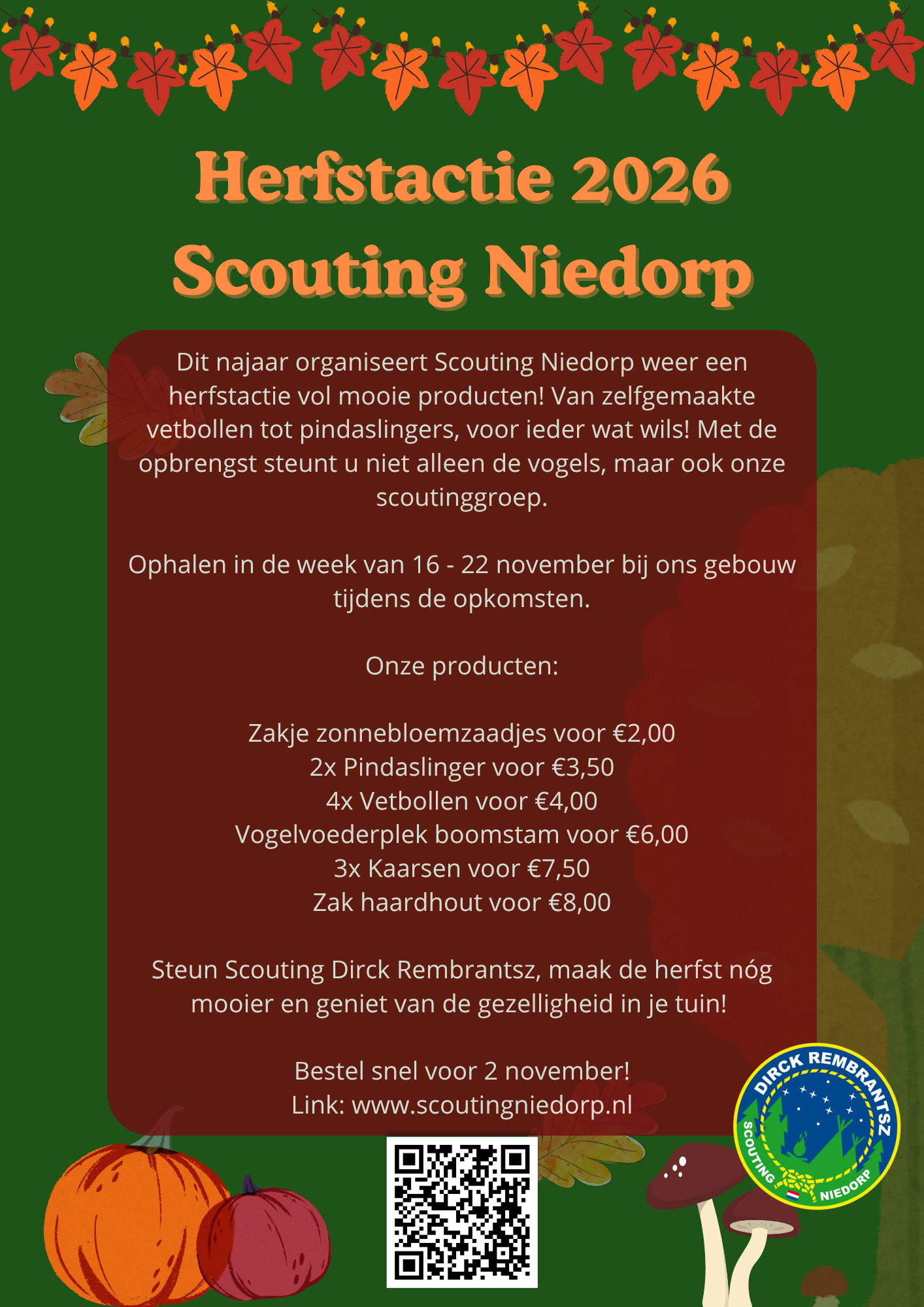 Herfstactie Scouting Niedorp 20265