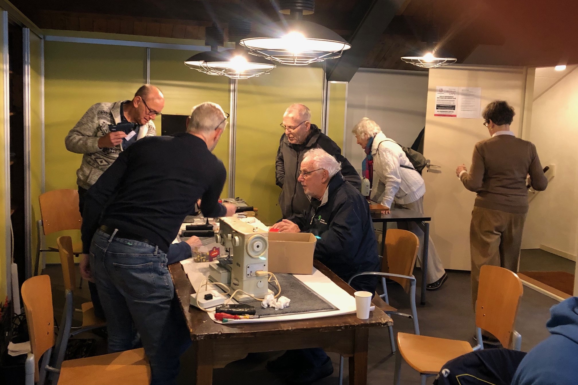 Logo Repair Café en Stichting Nieuwe Burenaa