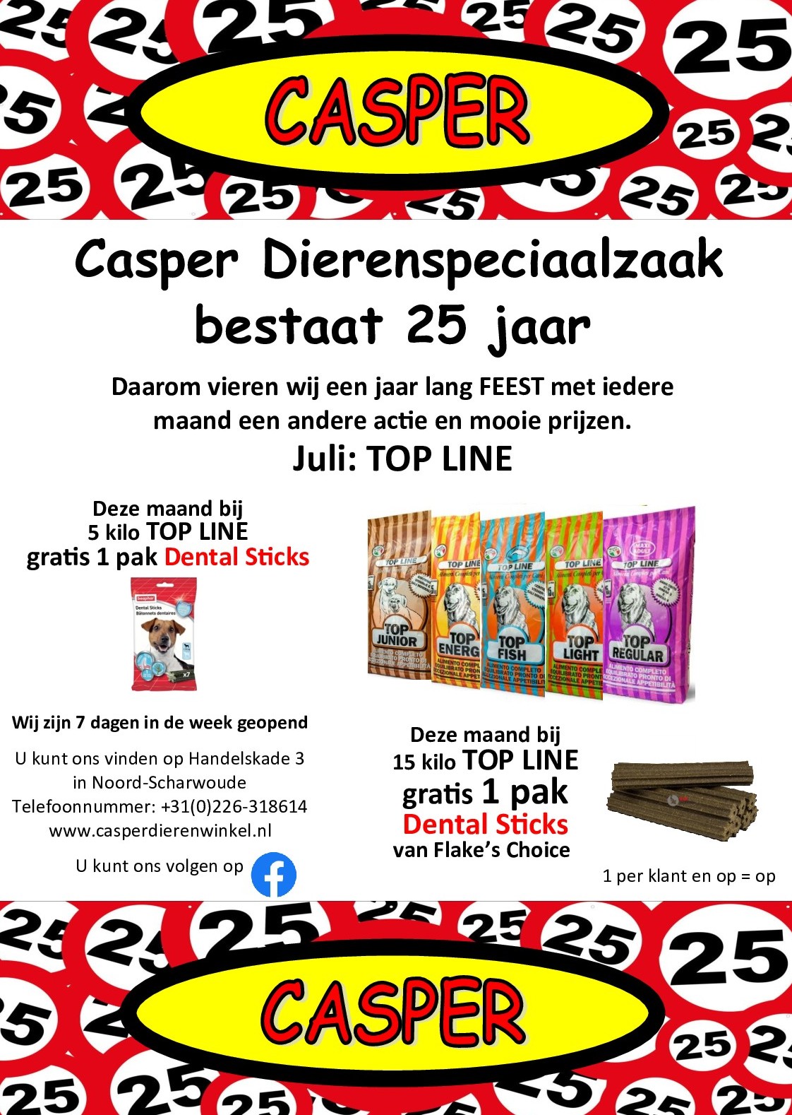 advertentie 25 jaar en faceboekbbb