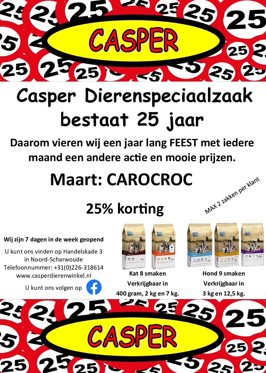 advertentie 25 jaar en faceboekbbb