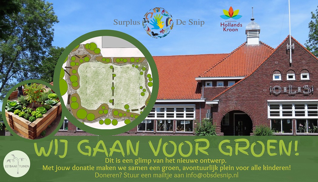 Vergroening schoolplein OBS De Snipbbb BorderMaker