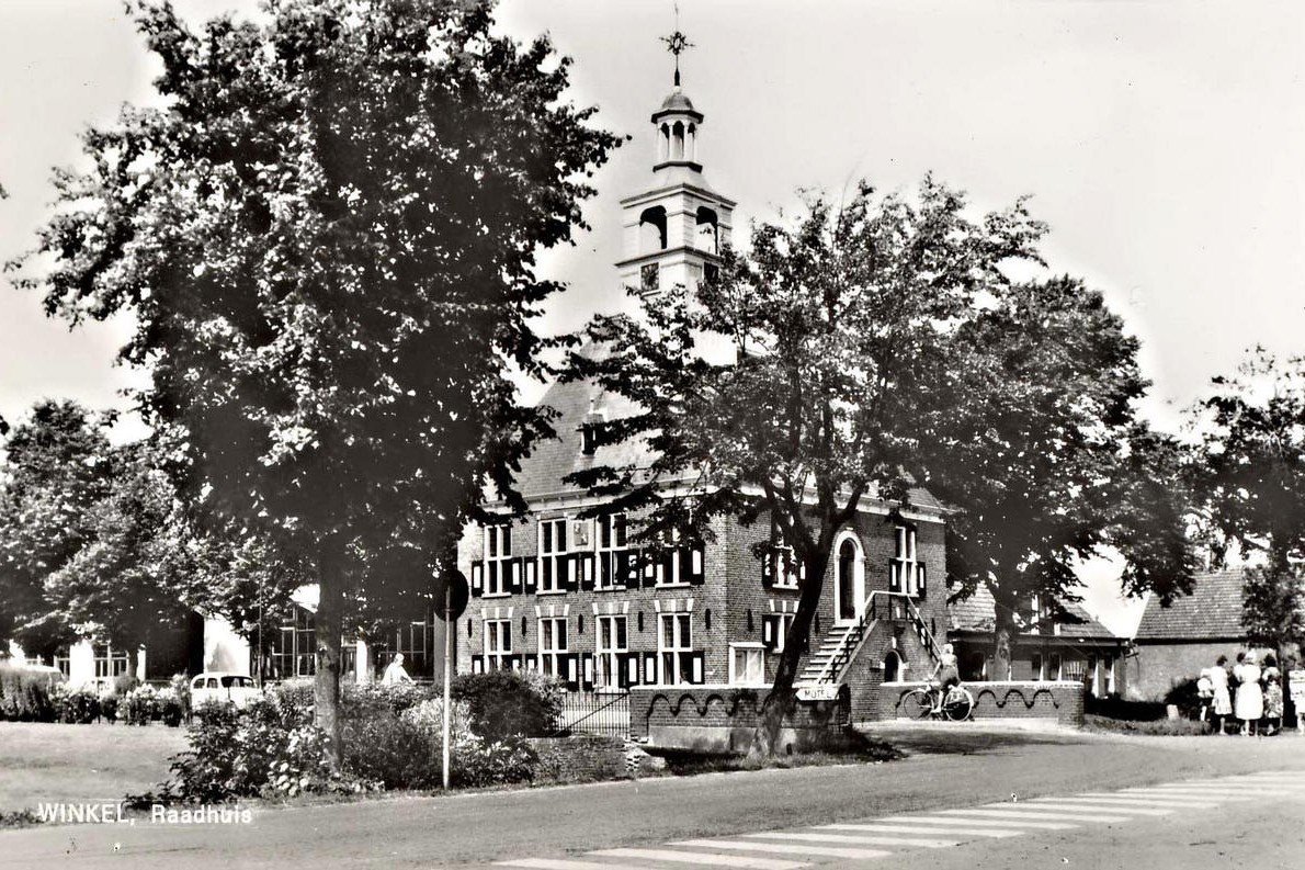 151 Dorpsstraat. Raadhuis. 1967 bbb