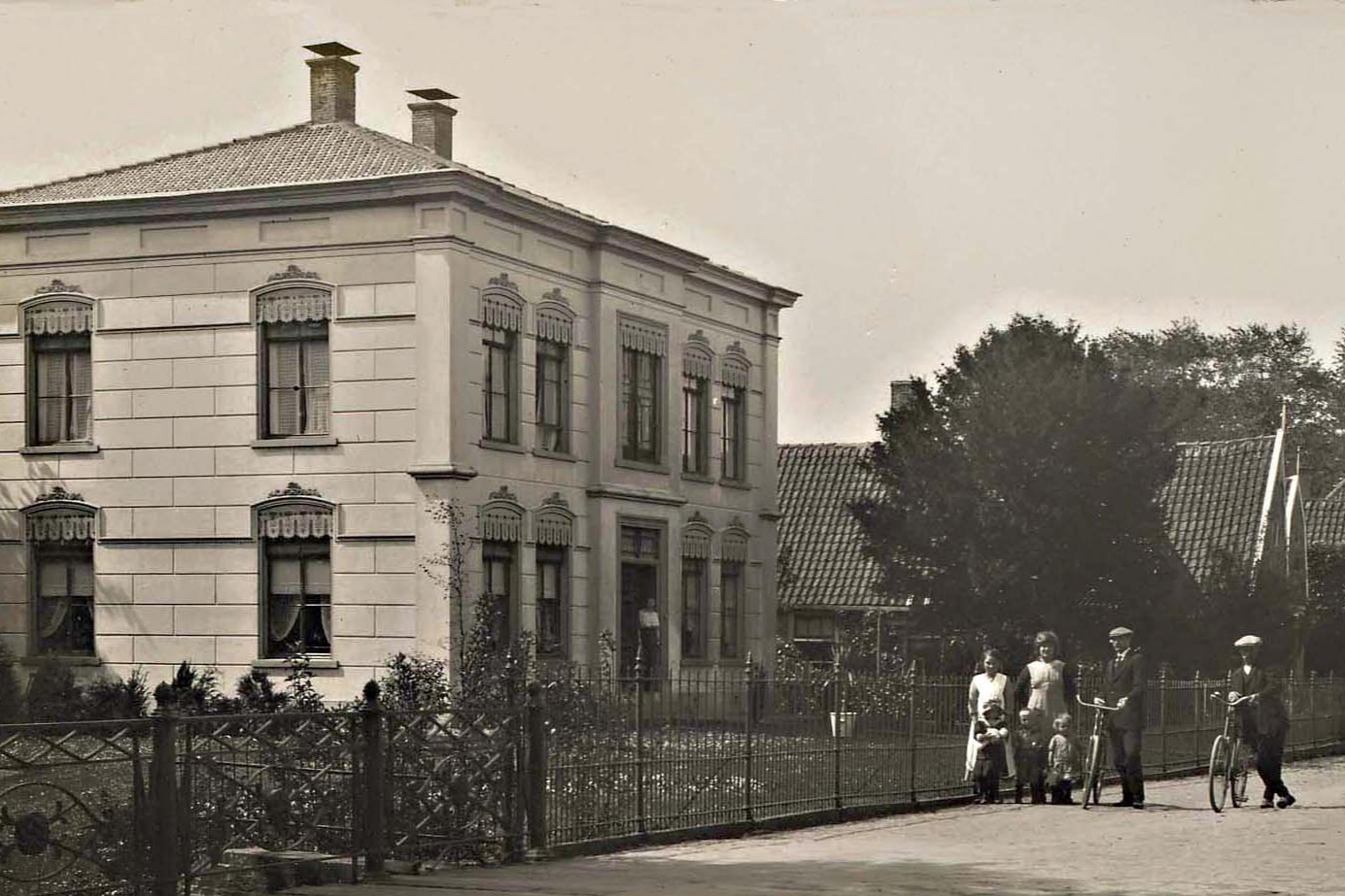 201 Bosstraat. Schoolwoning. 1920 