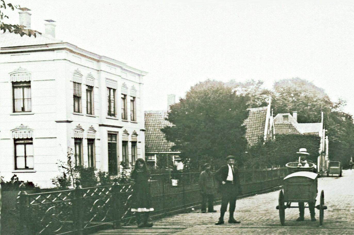 203 Bosstraat. Woning schoolhoofd Span. 1921 
