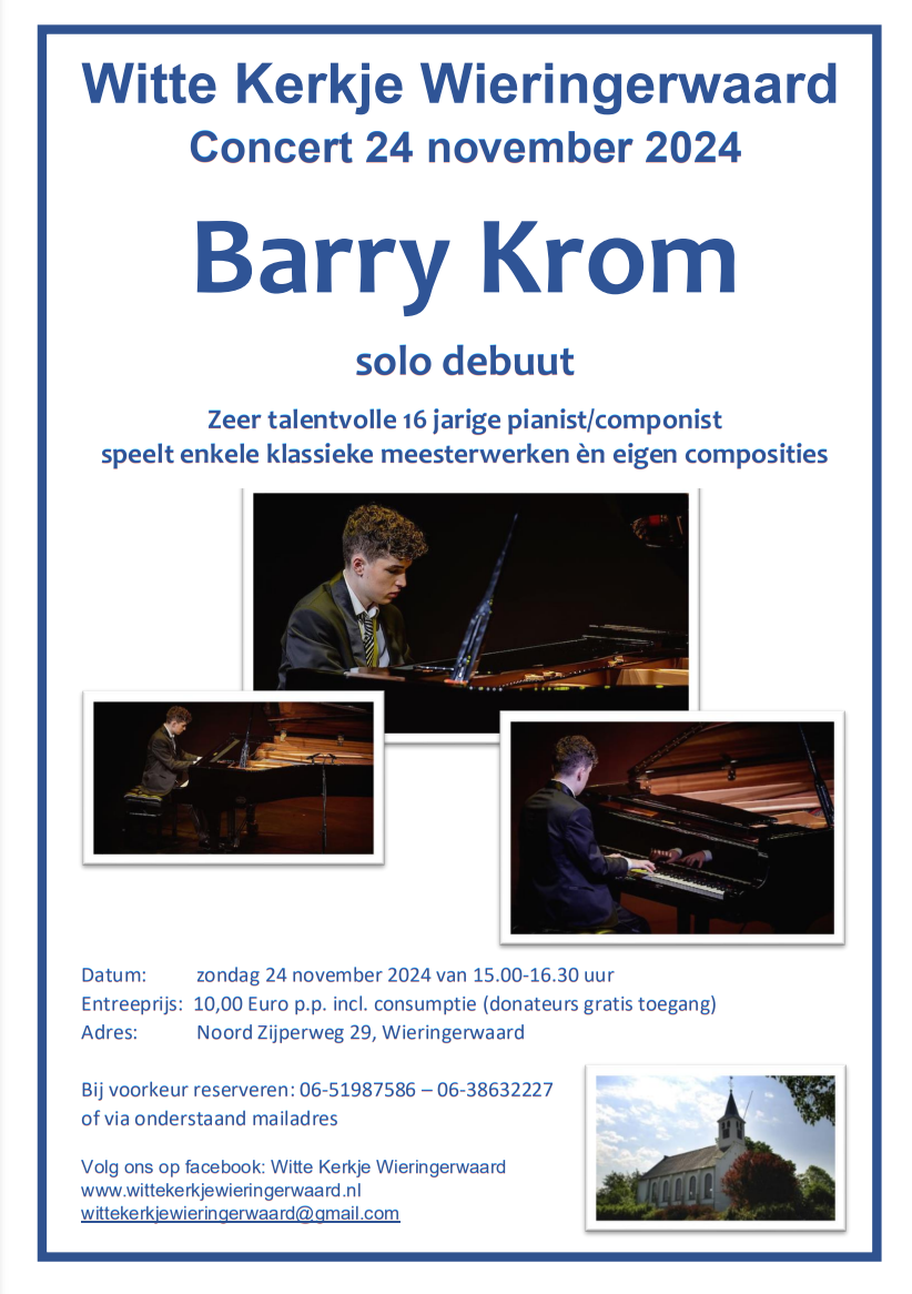 Concert Barry Krom 241124