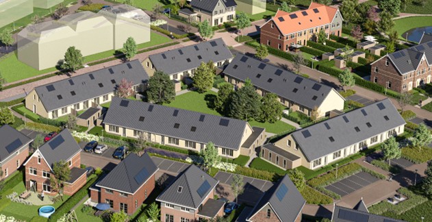 0000Artist impression levensloopbestendige woningen t Veld Noord