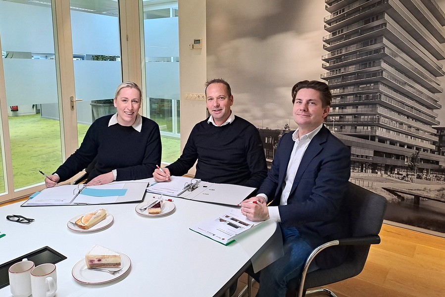 Ondertekening overeenkomst Korenmolen t Veld Noordbbb BorderMaker